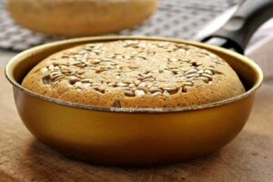 Pão Fit de aveia com orégano