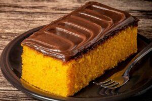 Bolo de cenoura fit